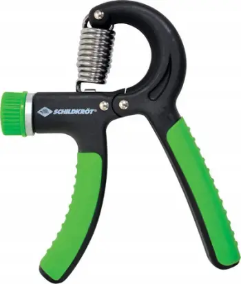 Kapëse dore Schildkröt Hand Gripper Pro, 10 30kg, rezistencë e rregullueshme, e zezë jeshile