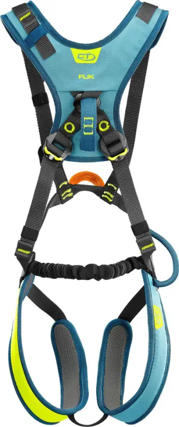 Parzmore ngjitjeje për fëmijë Climbing Technology Flik, deri 40 kg, e rregullueshme, blu