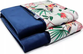 Batanije Babymatex Velvet, 75x100cm, pambuk satin dhe velvet, e kremtë