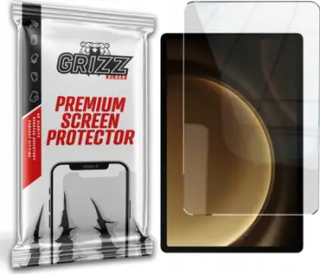 Xham mbrojtës GrizzGlass HybridGlass për Samsung Galaxy Tab S9 FE Plus, hibrid, transparencë e lartë