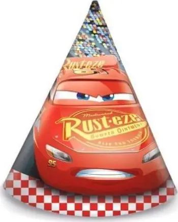 Kapela ditëlindjeje PROCOS Cars 3, 6 copë, universale, shumëngjyrëshe