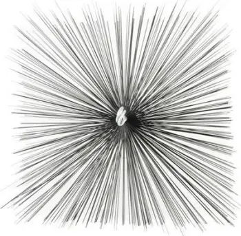 Shufër për pastim oxhaqesh BRATEK, 160 x 160 mm, çelik