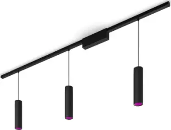 Spot LED Philips Hue Perifo, base kit 3 spotesh, RGB, Bluetooth, i zi