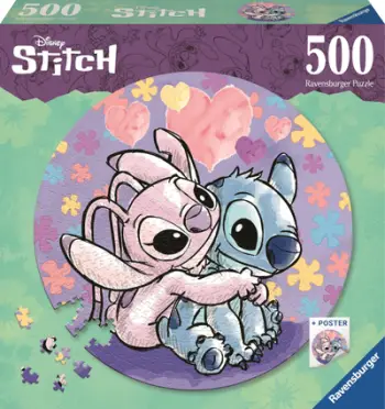 Puzzle Ravensburger Stitch, 500 pjesë, shumëngjyrësh