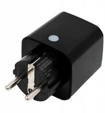 Prizë inteligjente Shelly Plug PM Gen3, matje energjie, WiFi, e zezë