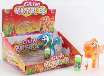 Lodër flluska Trifox Bubble Gun Fish, për fëmijë, ngjyra MIX