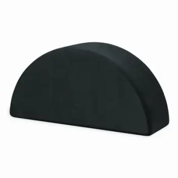 Bllok yoga Gaiam Crescent Balance Block 65234, shkumë EVA, sipërfaqe antirrëshqitëse, gri