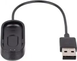 Kabllo karikimi Akyga AK-SW-13, për Xiaomi Mi Band 4, 20cm, e zezë