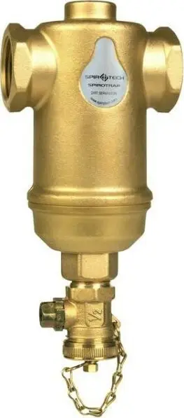 Ndarës papastërtish Spirotrap Horizontal, DN25 1", trup bronzi