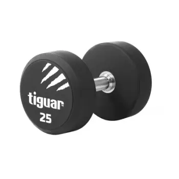 Hantëlë Tiguar TI WHPU0250, 25 kg, poliuretan, e zezë