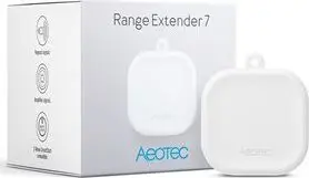 Zgjatës sinjali Aeotec Range Extender 7, Z Wave Plus, i bardhë
