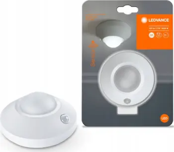 Llambë tavani LED Ledvance Nightlux Ceiling, sensor lëvizjeje, 4000K, e bardhë