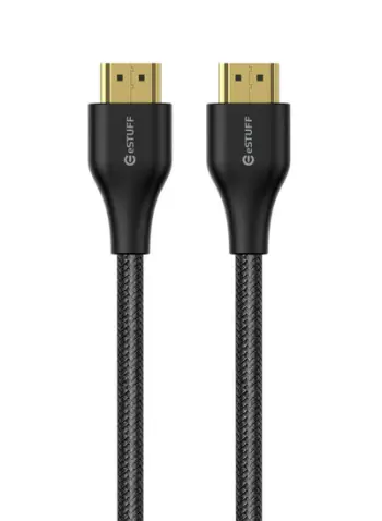 Kabllo HDMI ESTUFF 2.1, 8K, 2m, e zezë