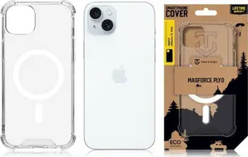 Kapak telefoni Tactical MagForce PLYO, MagSafe, transparent
