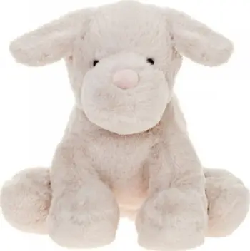 Lodër pelushi qen Beppe Renee, 20 cm, bezhë