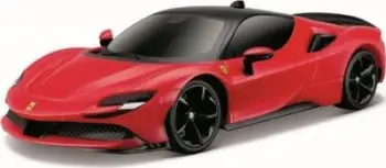 Makinë me telekomandë Ferrari SF90 Stradale, shkalla 1:24, 2.4GHz, e kuqe