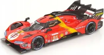 Model makine Bburago Ferrari 499P No 51, 1:18, diecast, e kuqe