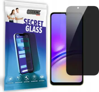 Mbrojtëse ekrani GrizzGlass Matte SecretGlass për Samsung Galaxy A05, xham qeramik, efekt privatësie
