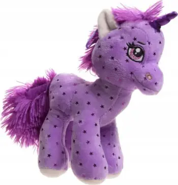 Lodër pelushi Unicorn Sun Day, 30cm, njëbrirësh, shumëngjyrësh