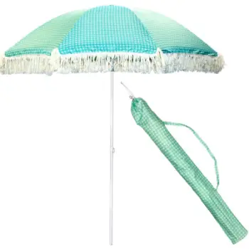 Çadër dielli Progarden Bohemian Parasol, 153cm, rregullueshme, jeshile