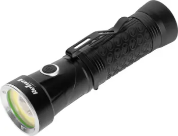 Dritë dore LED Rebel Light, kokë e lëvizshme, rikarikueshme, e zezë