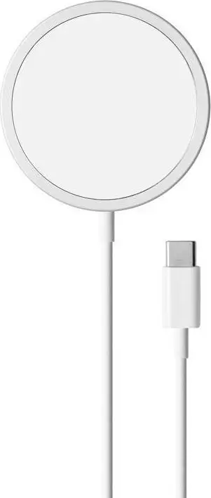 Karikues wireless Puro MagSafe, 15W, magnetik, i bardhë