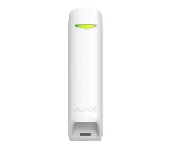 Detektor lëvizjeje wireless Ajax MotionProtect Curtain WH, 2 sensorë PIR, 868 MHz, i bardhë