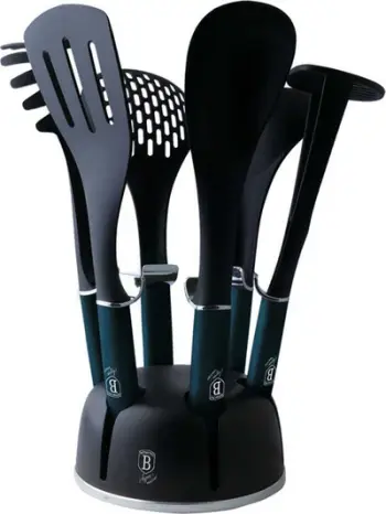 Set takëme Berlinger Haus BH-6245, 7 copë, të zeza