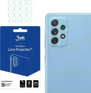 Mbrojtës lente 3MK Lens Protect, Samsung Galaxy A72 A725, set 4 copë, transparent