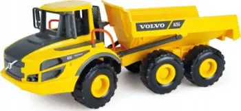 Kamion lodër Lena Worxx Volvo A25G Dump Truck, plastikë cilësore, pjesë lëvizëse, shumëngjyrësh