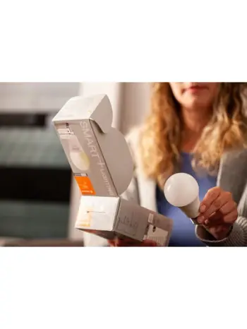 Set llamba smart LEDVANCE SMART+ Frosted Standard, 9W RGBW 60W ekuivalente, E27, set 3 copë