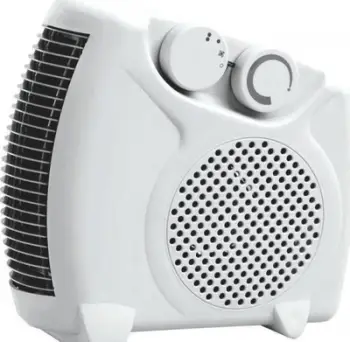 Ngrohëse me ventilator Botti AF 901, kompakte, për dhoma të vogla, e bardhë