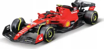Maket veture Bburago Ferrari SF-23 Carlos Sainz, shkalla 1:43, ngjyrë e kuqe