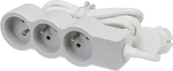 Zgjatues Legrand 049470, 3 dalje, 1.5m, i bardhë gri