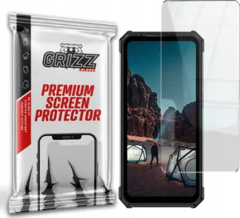 Xham mbrojtës hibrid Grizzprotector për Ulefone Armor 24, fortësi 9H, transparent