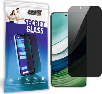 Xham mbrojtës Grizz SecretGlass për Huawei Mate 60 Pro Plus, hybrid, privatësi