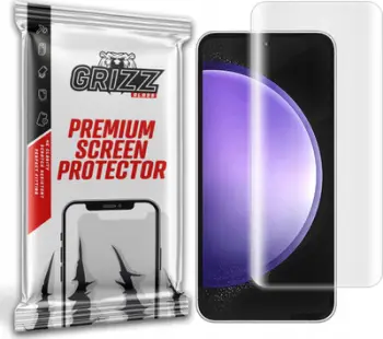 Folie mbrojtëse Hydrogel GrizzProtector për Samsung Galaxy S23 FE, 1 copë, transparente