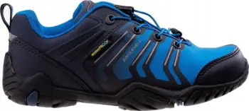 Këpucë trekking për fëmijë Elbrus Erimley Low WP Jr, softshell, të papërshkueshme nga uji, blu