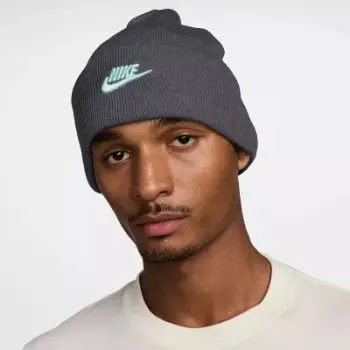 Kapelë Nike Peak Futura Beanie, për meshkuj, gri mente