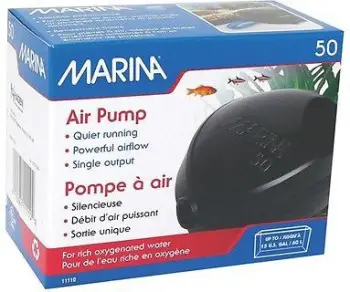 Pompë ajri për akuarium Elite Marina 100, deri 15 gal, shumëngjyrëshe