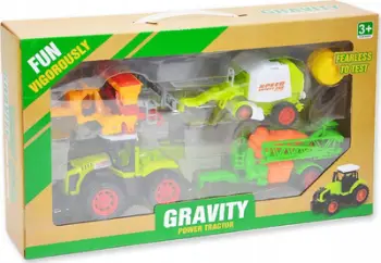 Set lodrash fermë Macyszyn Toys Agricultural Set, mjete bujqësore, shumëngjyrësh