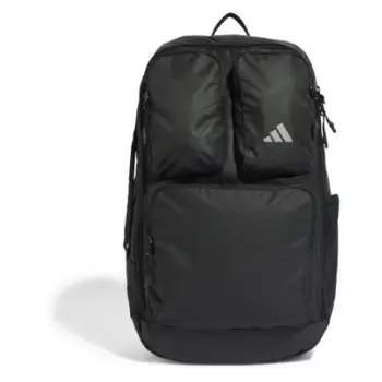 Çantë shpine Adidas Performance IP System, për laptop, elemente reflektuese, e zezë