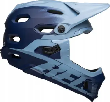 Helmetë çiklizmi Bell Super DH MIPS, MIPS Spherical, mbrojtëse mjekre e heqshme, e zezë