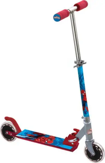 Trotinet Mondo Spider-Man 2 Wheel Scooter, rrota 120 mm, deri 50 kg, shumëngjyrësh