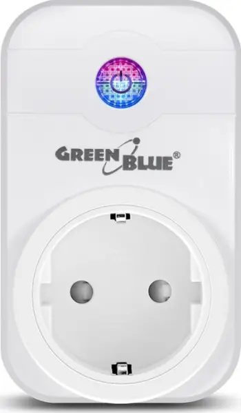 Prizë smart WiFi GreenBlue GB-155G, 2300W, Schuko, e bardhë
