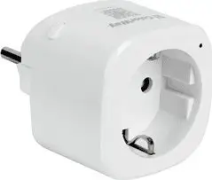 Prizë smart WiFi ColorWay, 16A 3680W, monitorim energjie, e bardhë