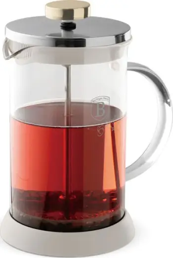 French press Berlinger Haus Sahara Collection BH-8587, 800ml, xham borosilikat, bezhë