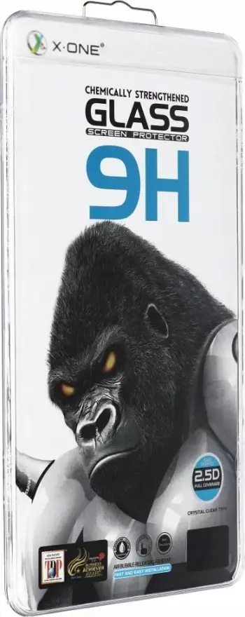 Xham mbrojtës X-one, Full Cover, për Samsung S2, transparent