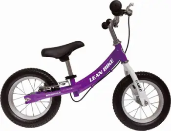 Biçikletë pa pedale Carlo Running Bike, me frena, metalike, vjollcë