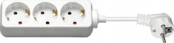 Zgjatues elektrik Microconnect GRU0035W, 3 presa Schuko, 5m, i bardhë